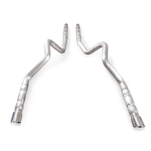 Ford Mustang Performance Exhaust - Stainless Works - Catback, Retro Chambered Mufflers - `11-`14